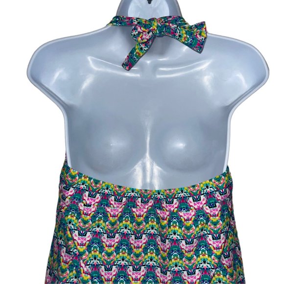 Collections by Catalina Womens Tankini Top Swimsuit L 12 14 Wired Padded Bra - Picture 8 of 10